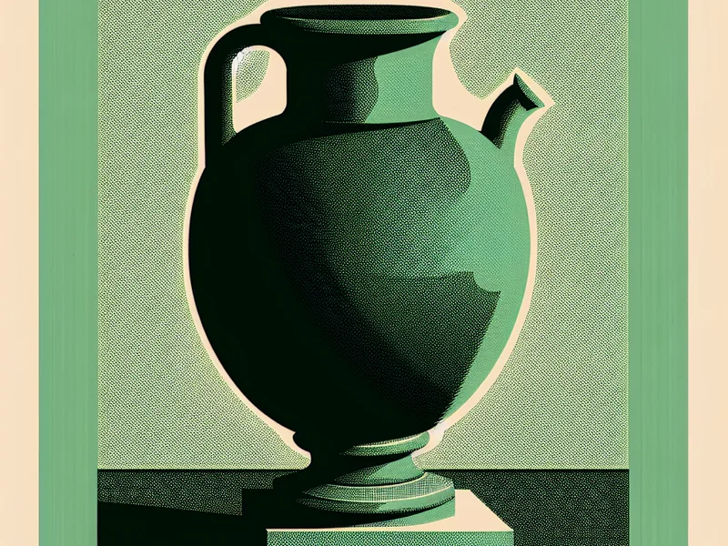 Classical Roman and Greek styled illustration representing What Is the Zero-Bound, and Why Does It Matter? with Greek amphora or terracotta money pot