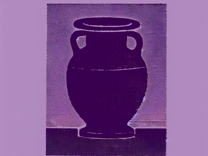 Classical Roman and Greek styled illustration representing How Do Zero-Coupon CDs Work? with Greek amphora or terracotta money pot